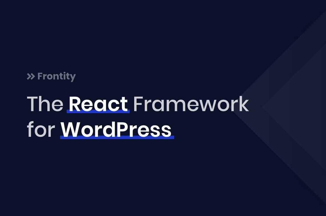 Migrating your Wordpress Blog to Frontity